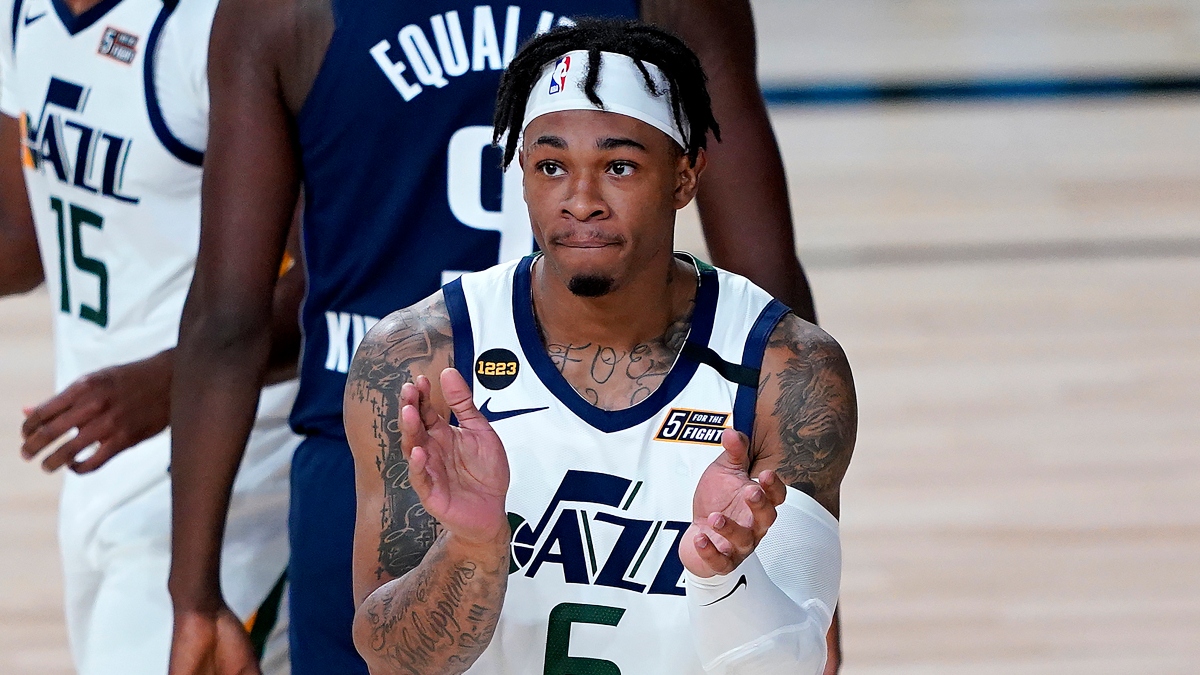 NBA Odds, Betting Picks & Predictions: Spurs vs. Jazz (Thursday, Aug. 13) article feature image