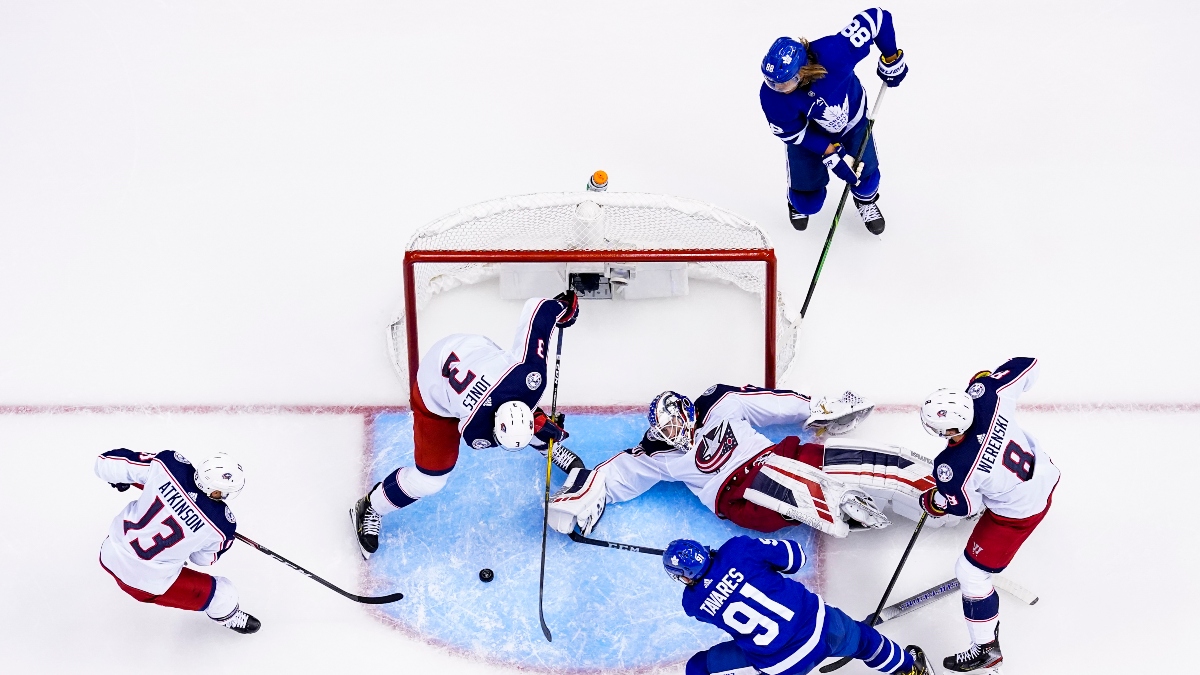 Blue Jackets vs. Maple Leafs Odds & Pick: Toronto Overvalued For Game 3 article feature image