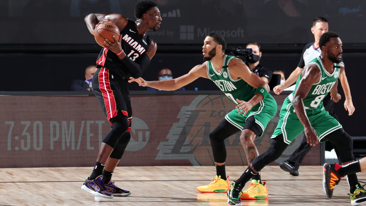 NBA Betting Picks: Our Favorite Playoff Bets for Celtics vs. Heat Game 6 (Sunday, Sept. 27) article feature image