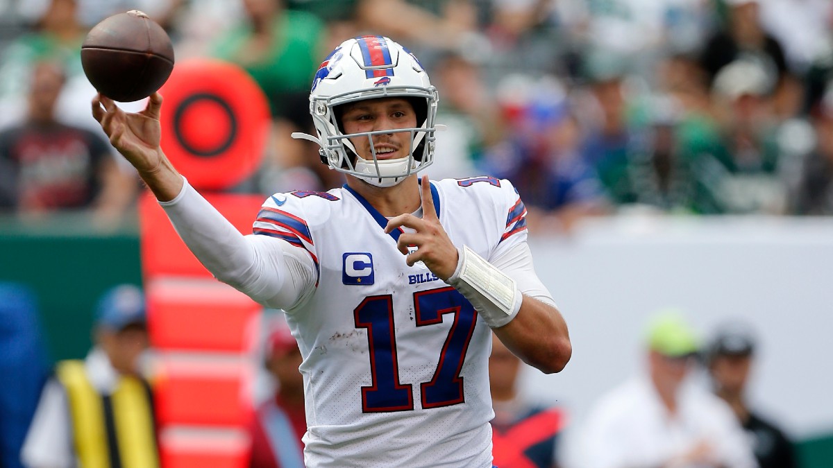 Bills vs. 49ers Promo: Bet $20, Win $125 if Josh Allen Throws for at Least 1 Yard! article feature image