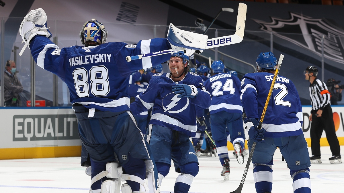 New York Islanders vs. Tampa Bay Lightning Game 1 Betting Odds, Picks & Predictions (Monday, Sept. 7) article feature image