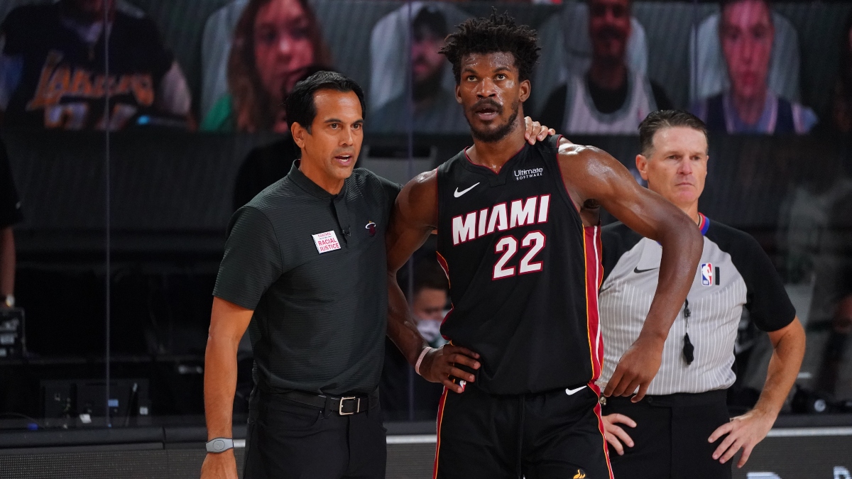 Miami Heat vs. Los Angeles Lakers Odds & Pick: Sharps, Experts Betting NBA Finals Game 1 Spread (Wednesday, Sept. 30) article feature image