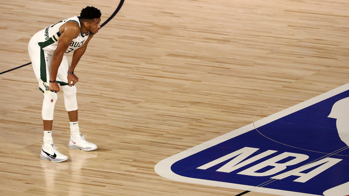Updated NBA Playoffs Series Odds & Round 2 Schedule: Bucks On the Brink After Game 3 Loss to the Heat article feature image