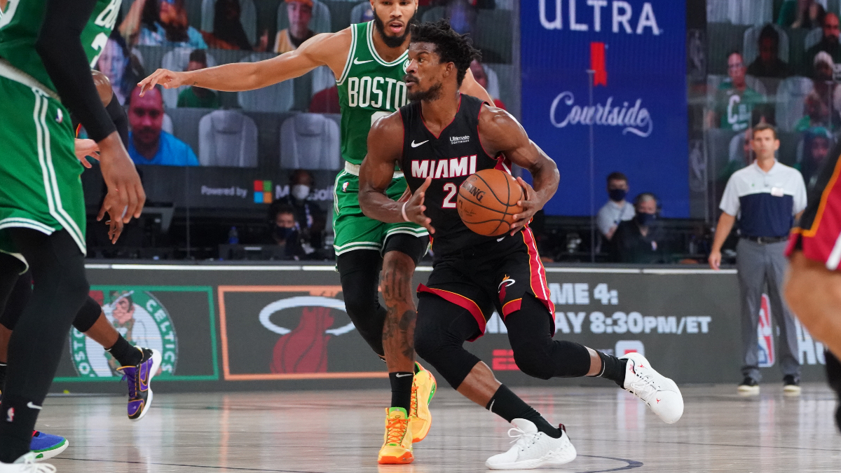 Wednesday NBA Betting Picks: Our Favorite Playoff Bets for Celtics vs. Heat Game 4 (Sept. 23) article feature image