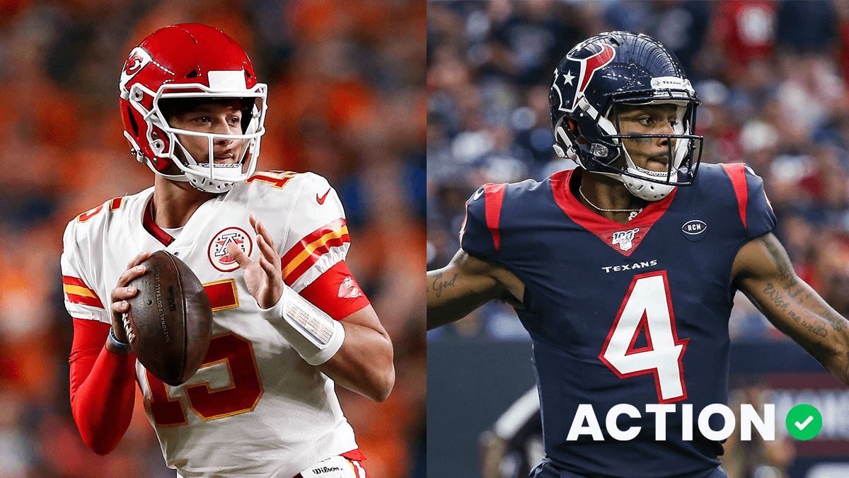 Chiefs-Texans: Bet $1, Win $100 if Patrick Mahomes Throws for a Touchdown article feature image