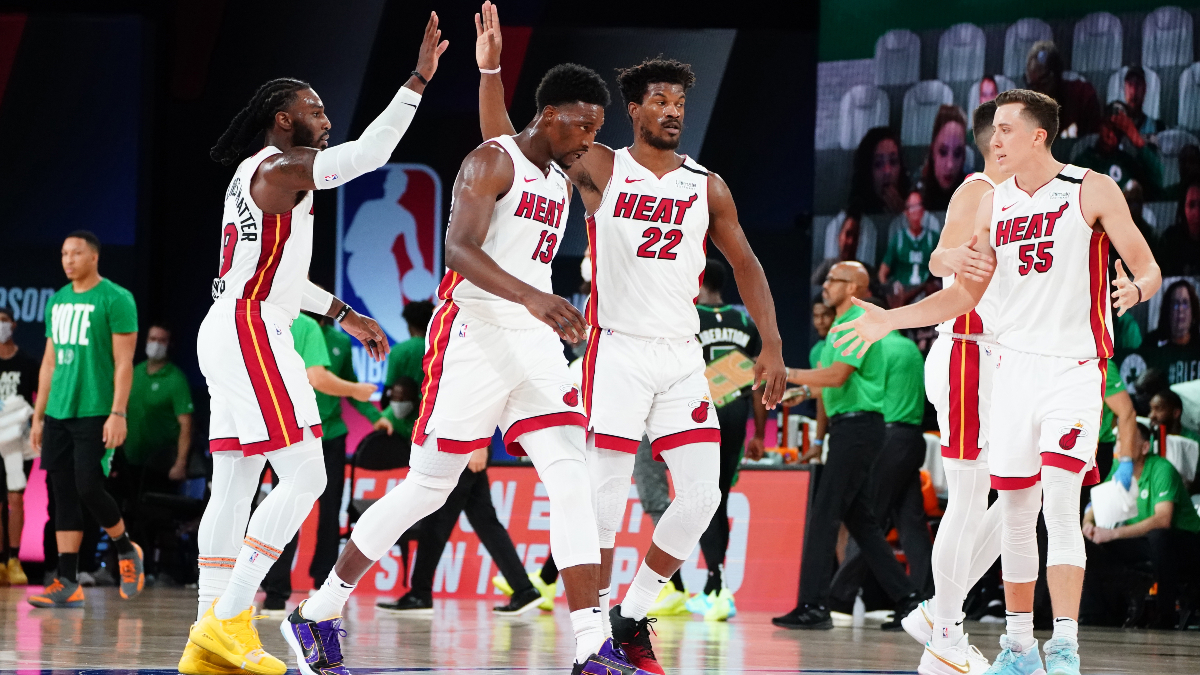 Saturday NBA Betting Picks & Predictions: Our Best Playoff Bets for Celtics vs. Heat Game 3 (Sept.19) article feature image