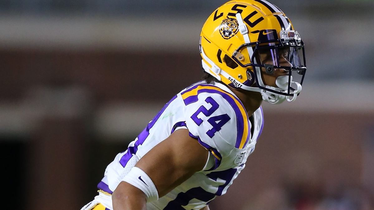 LSU vs. Mississippi State Betting Odds: Derek Stingley Jr. Out, Spread Falls Off Key Number article feature image