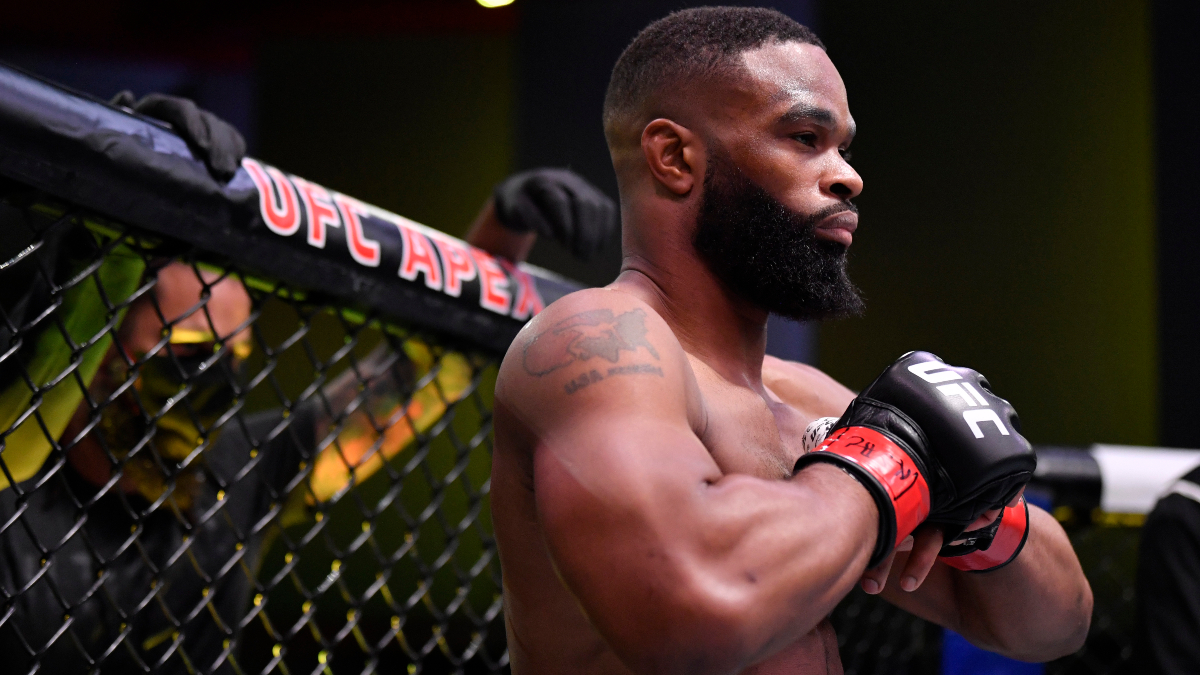 Ufc Fight Night Main Event Odds Pick And Prediction Colby Covington Vs Tyron Woodley Saturday Sept 19