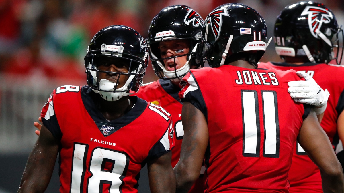 Falcons tease return of red helmets 