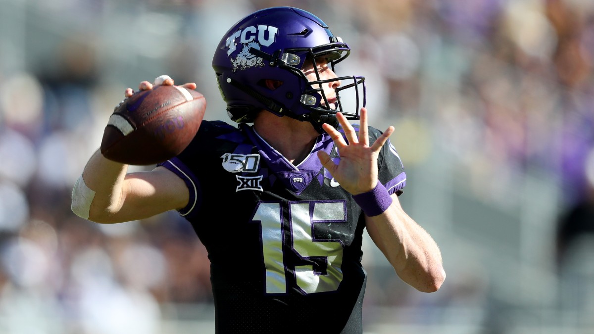 Texas vs. TCU Betting Odds & Pick: Back Gary Patterson and the Frogs Against Top-25 Longhorns? (Saturday, Oct. 3) article feature image