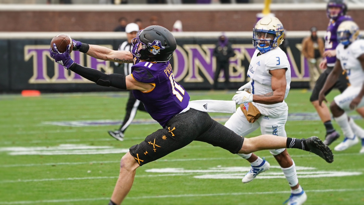 East Carolina vs. Tulsa Betting Odds & Pick: Value on Under in Golden Hurricane Home Opener (Friday, Oct. 30) article feature image