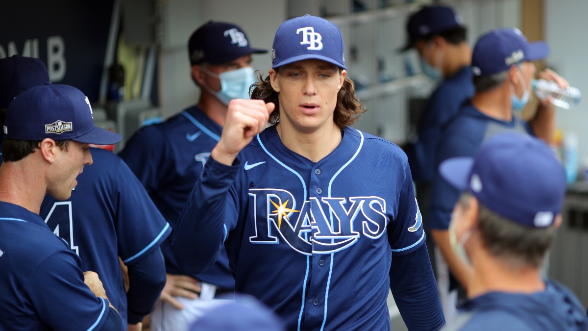 Rays vs. Astros Odds & Promos: Bet $20, Win $88 if Tyler Glasnow Records 8+ Outs article feature image