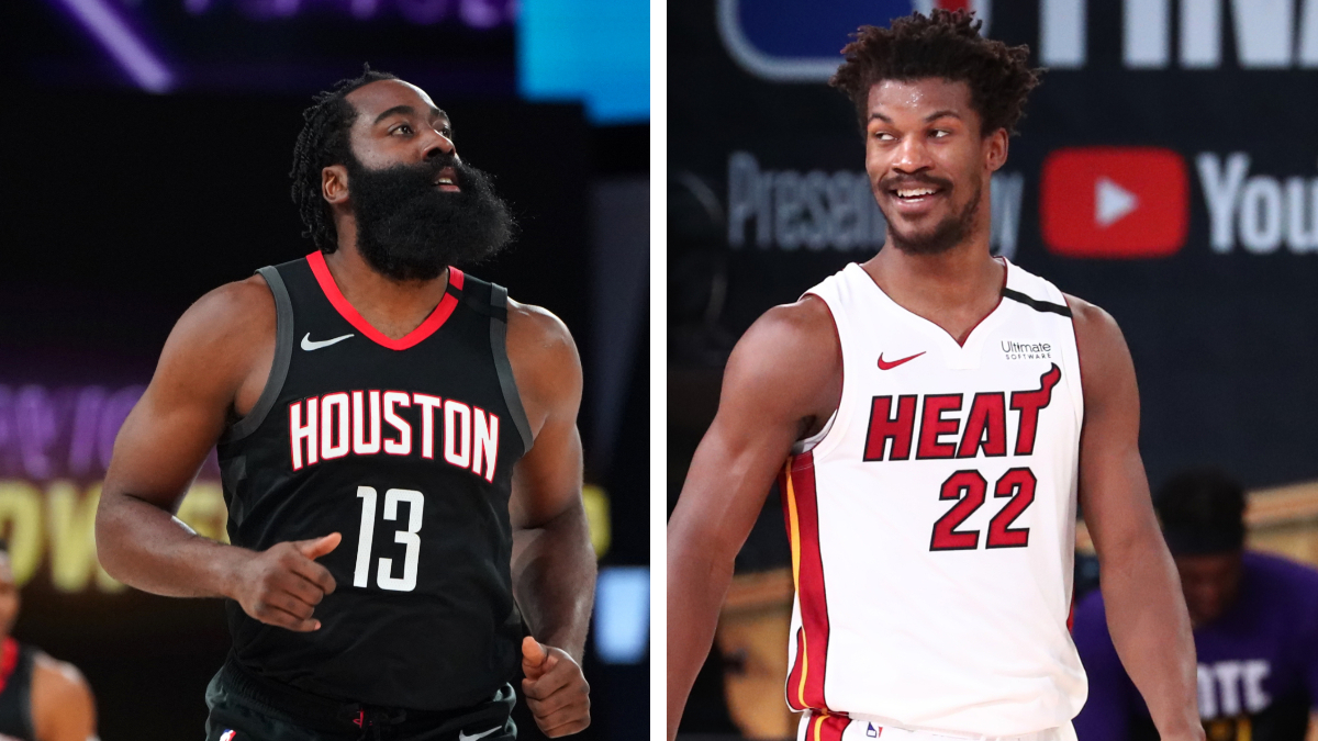 Moore: Would You Rather Have James Harden’s Consistency, or Jimmy Butler’s Apex? article feature image