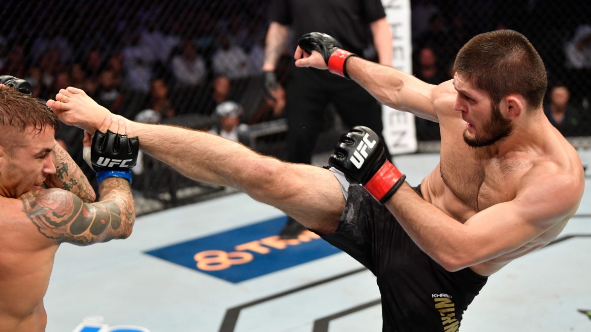 DraftKings UFC 254 Promo: Bet Khabib at 100-1 Odds to Move to 29-0! article feature image