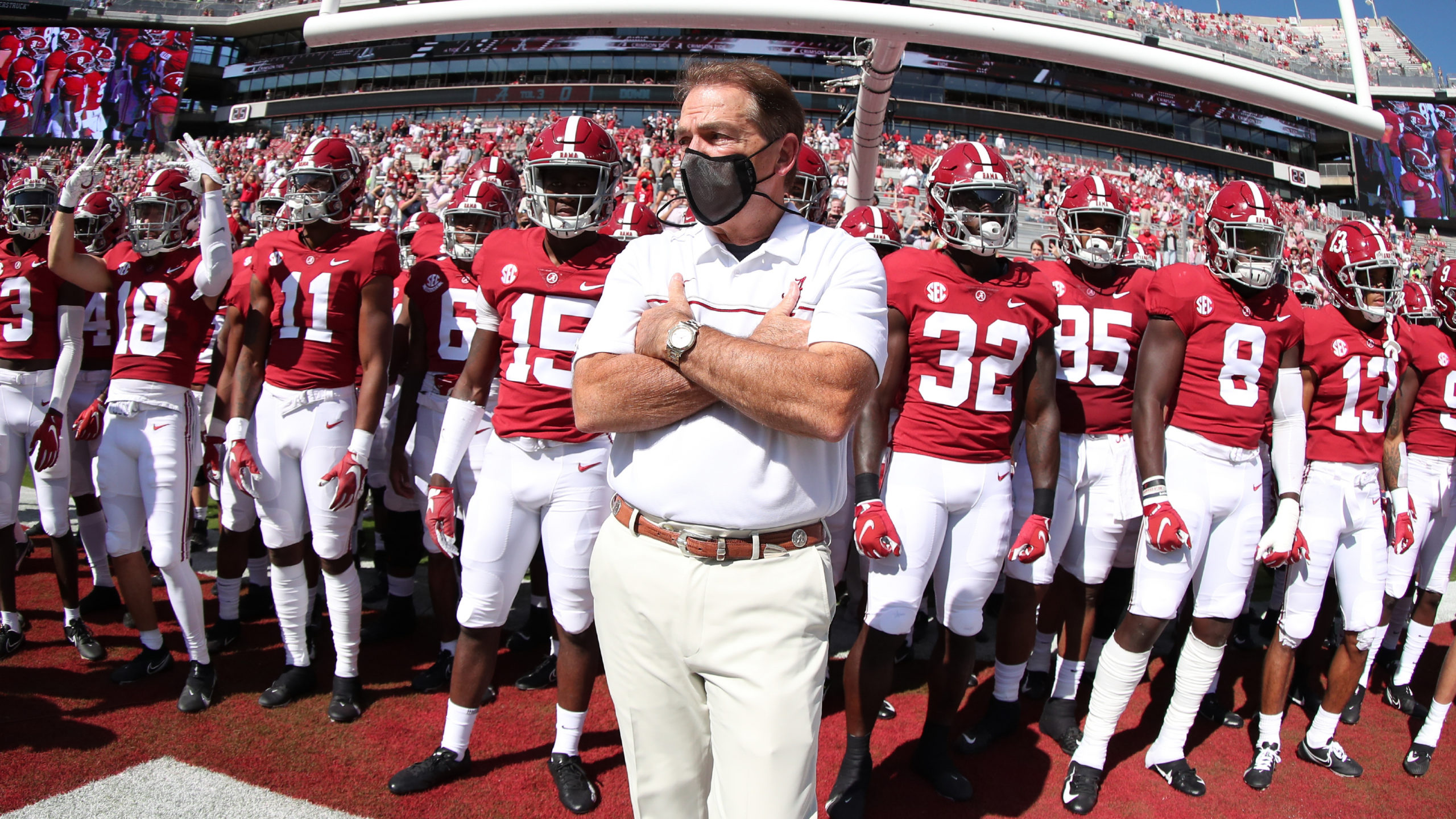 Rovell’s Week 7 College Football Notebook: Massive Money on Alabama After COVID-19 News article feature image