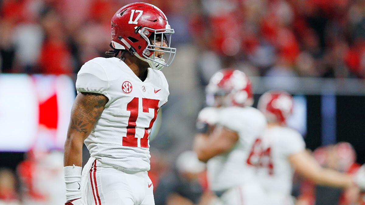 ncaa-college football-week 5-betting-odds-pick-prediction-collin wilson-best bets-alabama-georgia-jaylen waddle