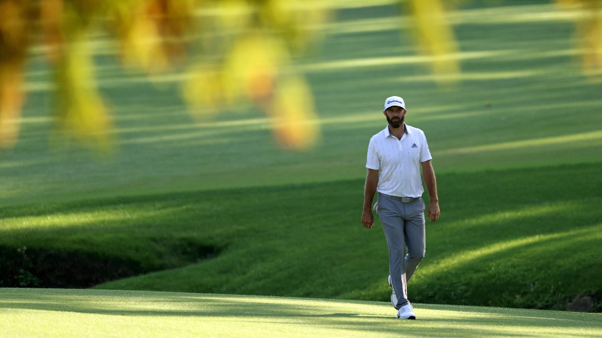 Sobel’s Masters Sunday Betting Preview: Should You Back Dustin Johnson at -295 Odds? article feature image