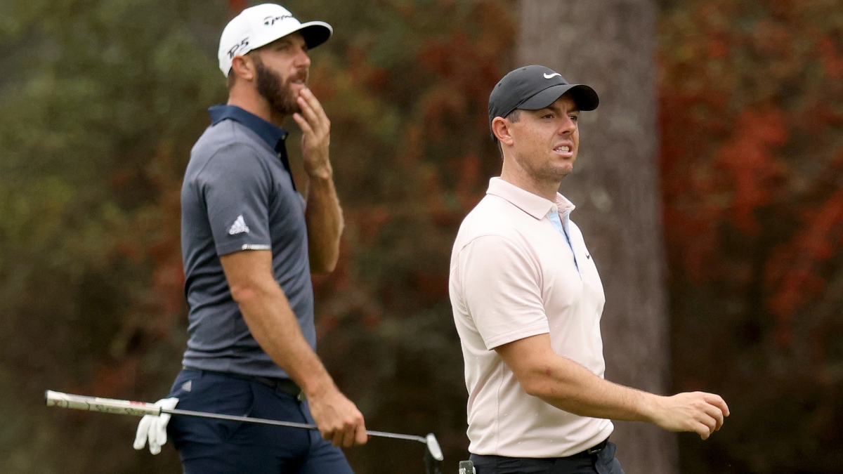 2021 British Open Odds: Dustin Johnson, Rory McIlroy Favorites at Royal St. George’s article feature image