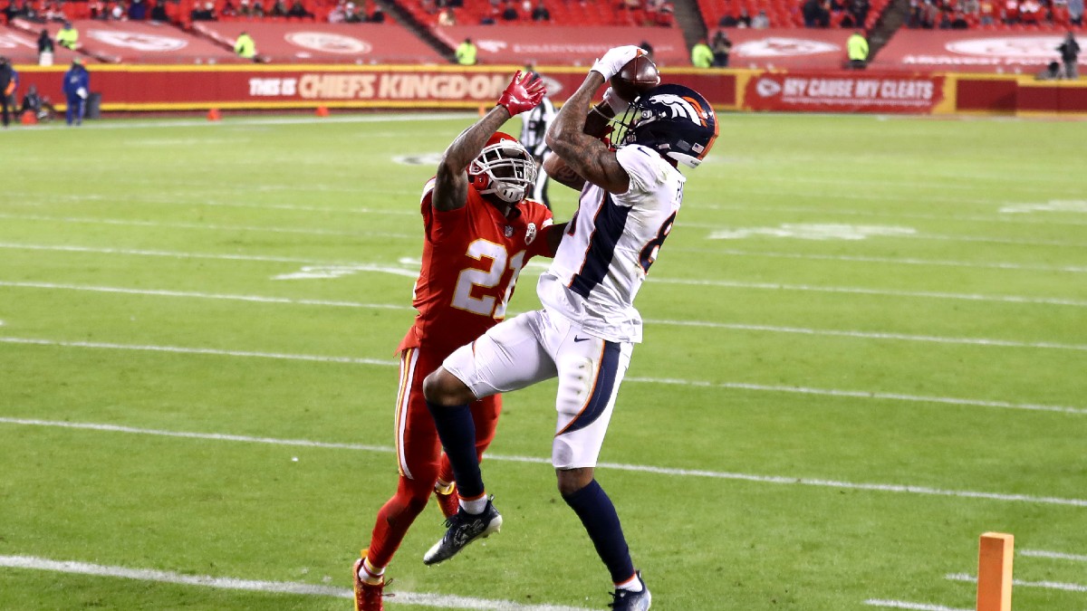 Fantasy Football Week 14 Waiver Wire: Tim Patrick Headlines Upside Wide Receivers For Your Playoff Run article feature image