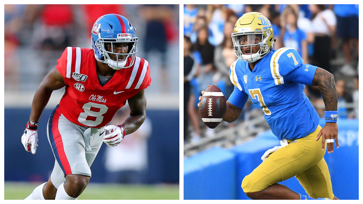 College Football Odds & Picks: Our Favorite Bets for UCLA-Stanford, Navy-Air Force & Ole Miss vs. LSU article feature image