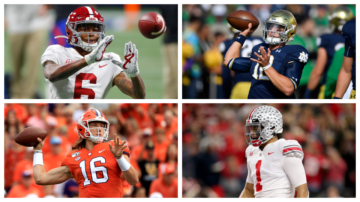 Alabama-Notre Dame & Clemson-Ohio State: Odds, Picks & Best Bets for Friday’s College Football Playoff Games article feature image