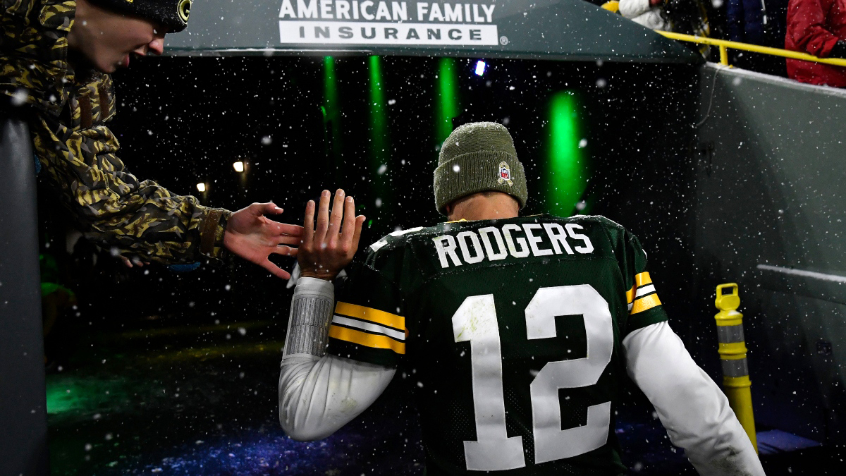 How Sportsbooks Are Handling Packers vs. Saints Week 1 Odds Amid Aaron Rodgers Rumors article feature image