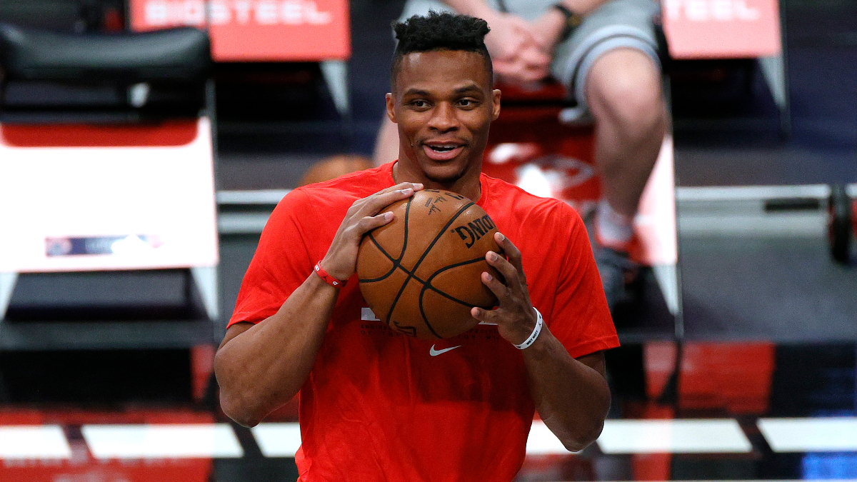 Washington Wizards 2021 NBA Win Total Odds & Pick: How Many Wins is Russell Westbrook Worth? article feature image