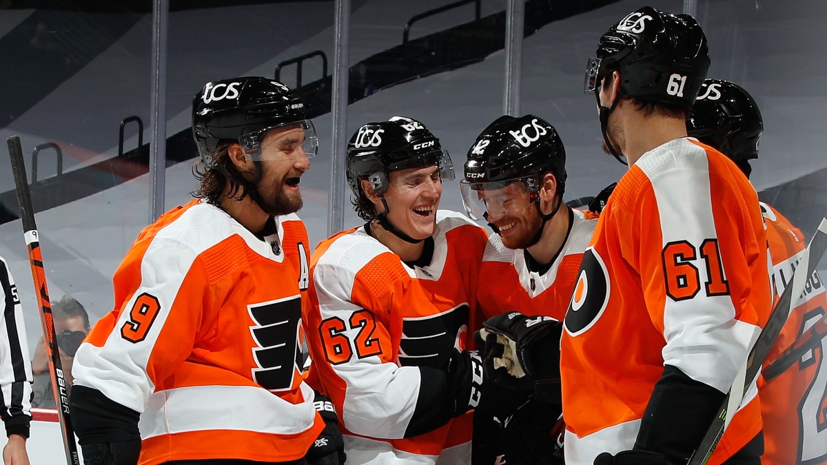 Philadelphia Flyers Promo: Bet $25, Win $100 if the Flyers Score a Goal! article feature image