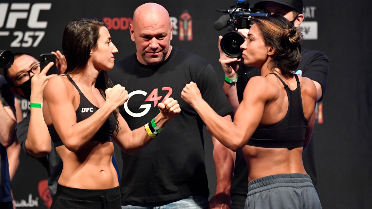 UFC 257 Odds & Picks: How to Bet Marina Rodriguez vs. Amanda Ribas (Saturday, Jan. 23) article feature image