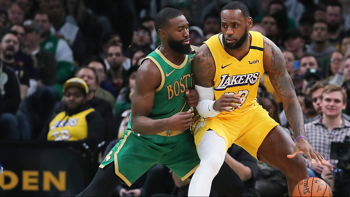 NBA Betting Promos: 14 Sign-Up Bonuses Available for Lakers-Celtics, 76ers-Jazz, or Any Game All Weekend article feature image