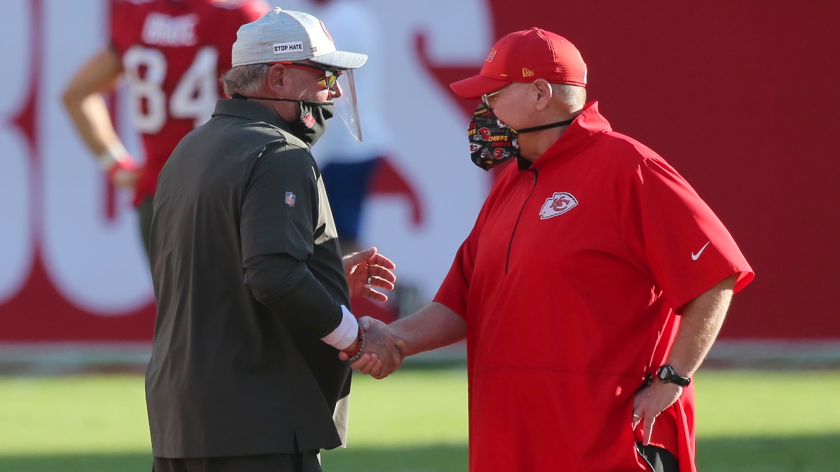 Super Bowl 55 ATS Coaching Trends: How Andy Reid, Bruce Arians Historically Perform Off a Bye article feature image