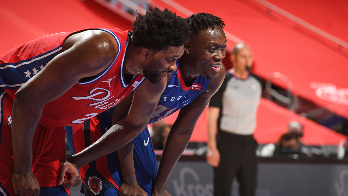 76ers vs. Pistons NBA Odds & Picks: Wait for News on Joel Embiid’s Status (Jan. 25) article feature image