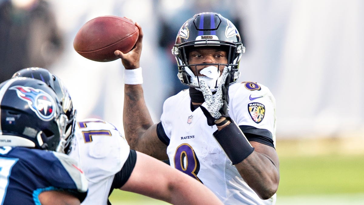Ravens vs. Raiders Odds, Promo: Bet $25, Win $250 if Lamar Jackson Completes a Pass! article feature image
