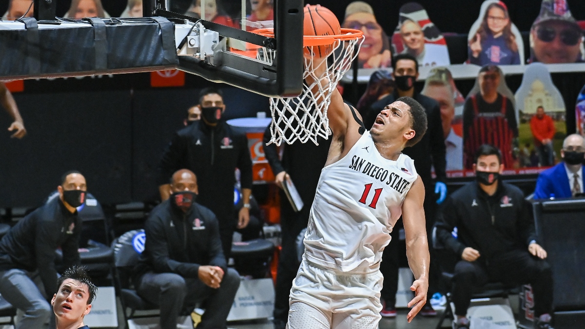 Odds & Pick for San Diego State vs. Utah State Basketball: Expect Low-Scoring Affair Between Elite Defenses article feature image