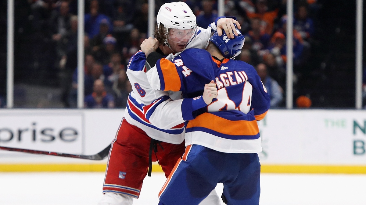 NHL Odds & Picks for Islanders vs. Rangers: The Battle for New York Is a Pick’Em (Thursday, Jan. 14) article feature image
