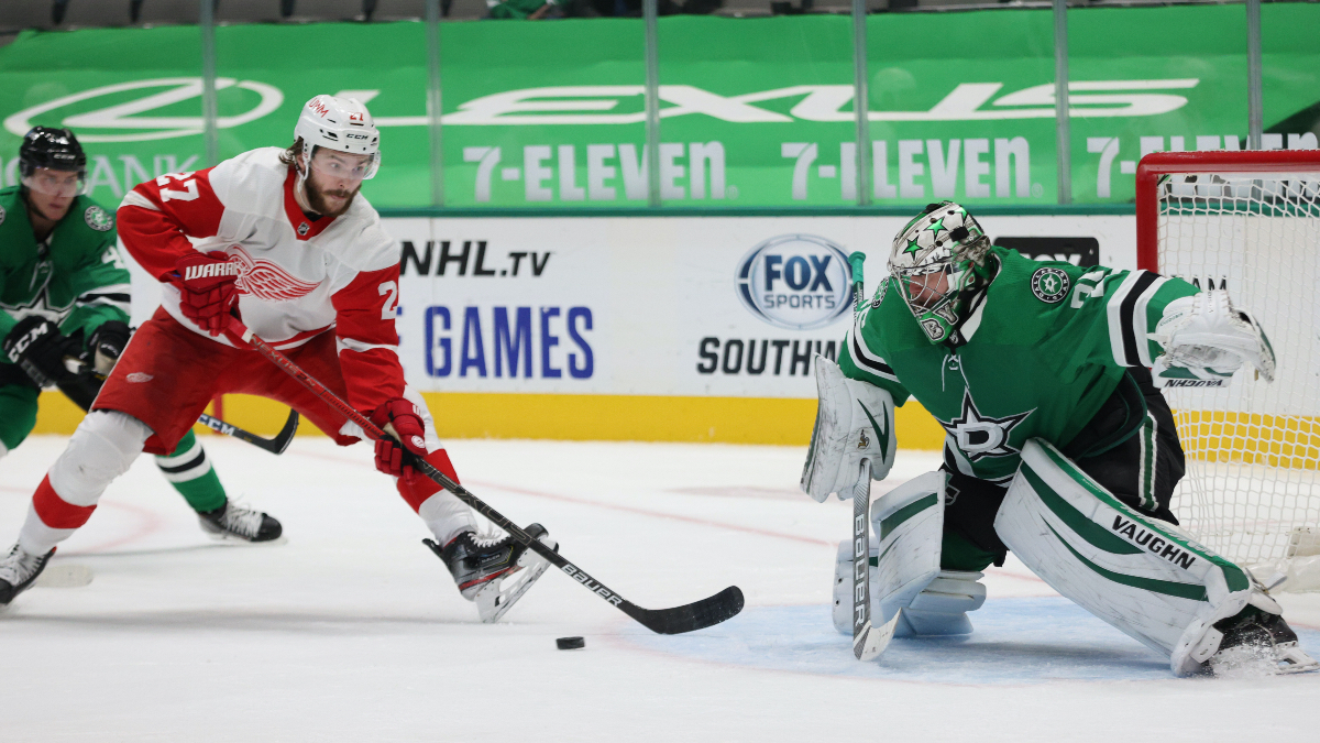 Red Wings vs. Stars Odds & Picks: Keep an Eye on Dallas’ Injured Trio article feature image
