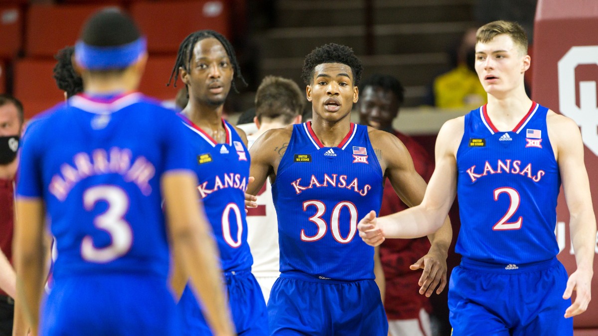 West Virginia vs. Kansas College Basketball Betting Odds & Picks: Back Jayhawks as Short Road Dogs article feature image