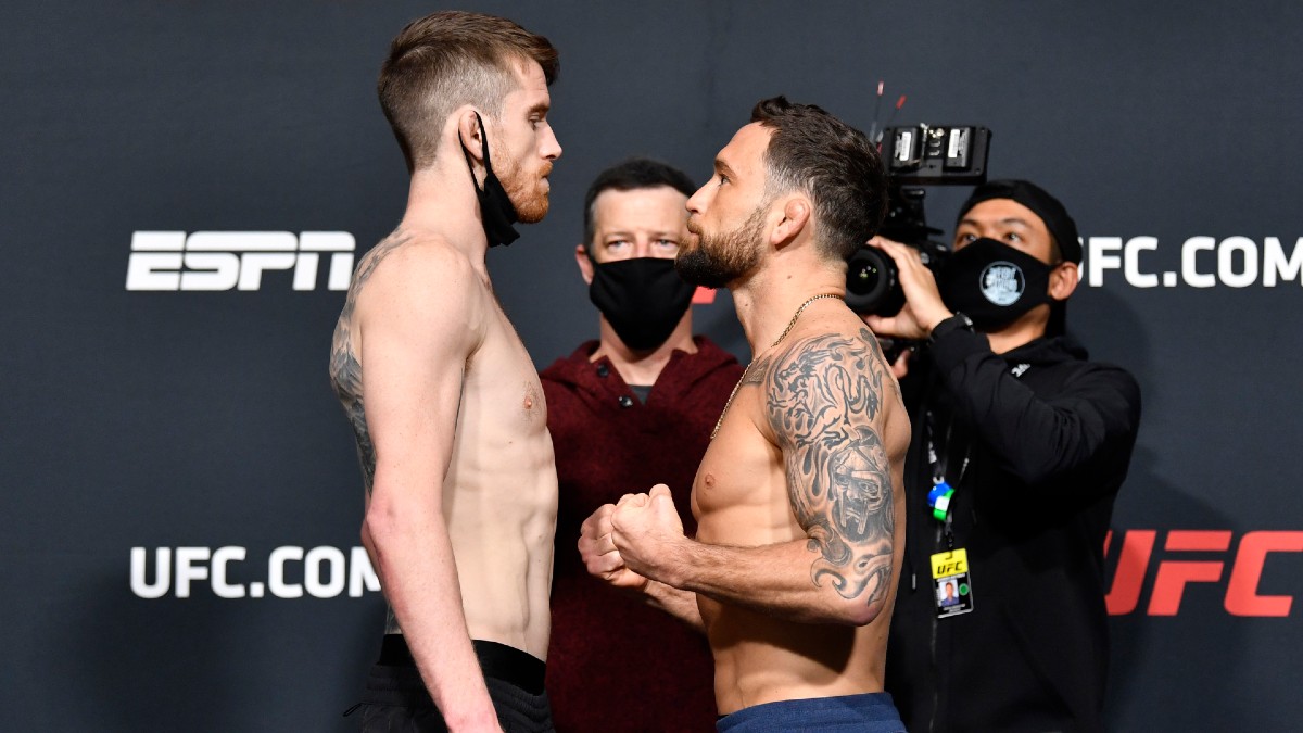 UFC Fight Night Odds & Picks: How to Bet Cory Sandhagen vs. Frankie Edgar (Feb. 6) article feature image