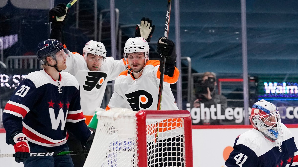 Philadelphia Flyers vs. Washington Capitals NHL Odds & Pick: Expect Offensive Fireworks to Continue article feature image