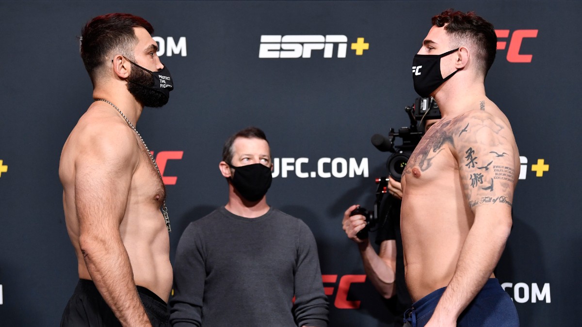 UFC Fight Night Best Bets, Picks & Predictions: Landwehr vs. Erosa, Arlovski vs. Aspinall article feature image
