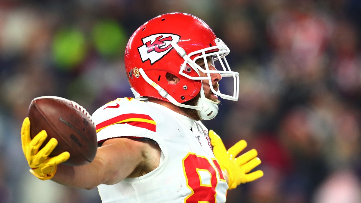 Travis Kelce 2022 NFL Player Props: How to Bet Yards, Touchdowns, More for Chiefs Tight End article feature image
