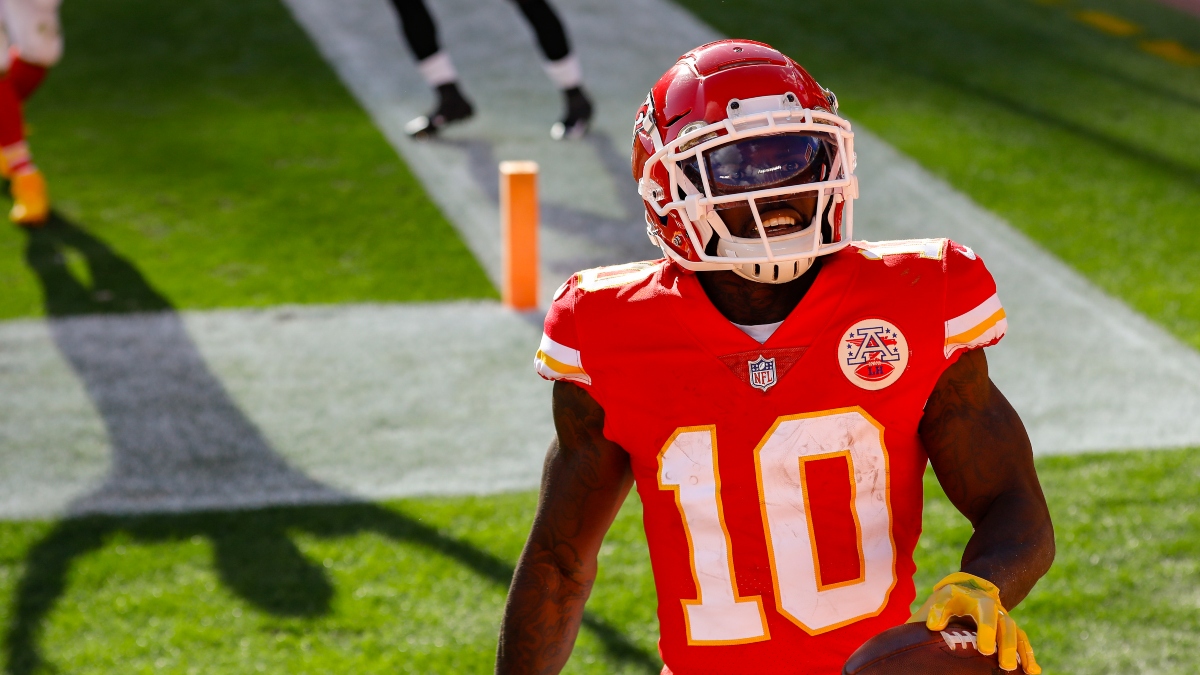 Chiefs vs. Chargers Player Prop Betting Picks: Tyreek Hill Under Our Favorite Play article feature image