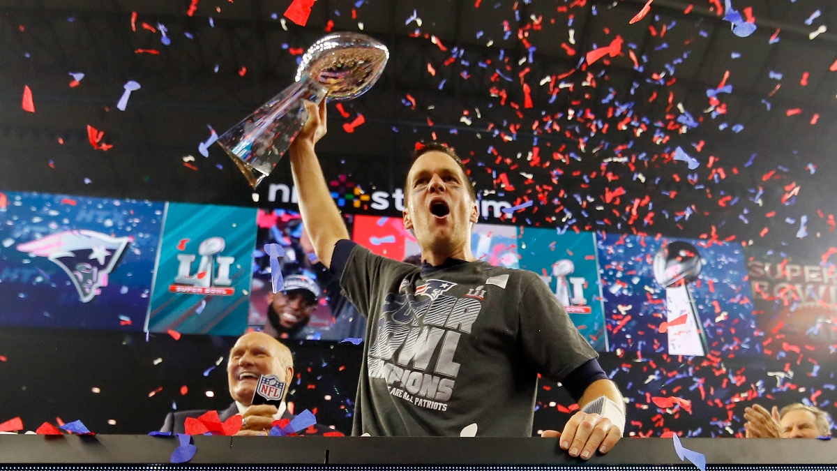 Tom Brady’s Super Bowl Betting History: Against-the-Spread, Moneyline & Over/Under Records article feature image