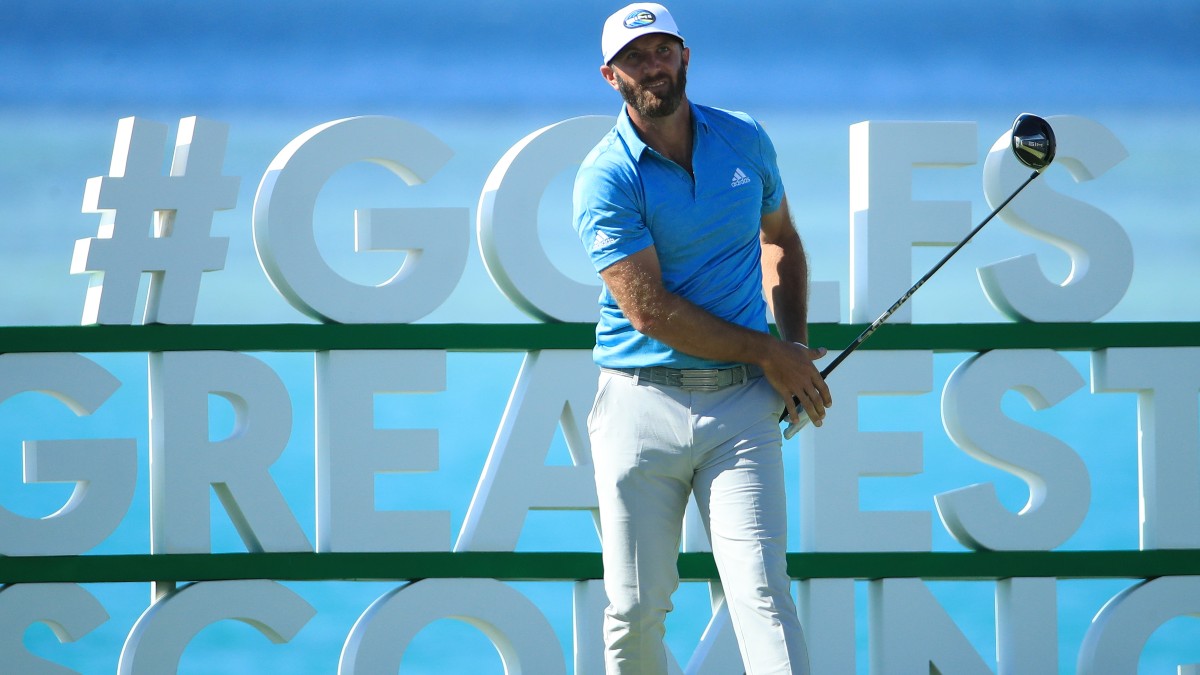 Dustin Johnson Withdraws at Pebble Beach: How Betting Odds Moved Following the News article feature image