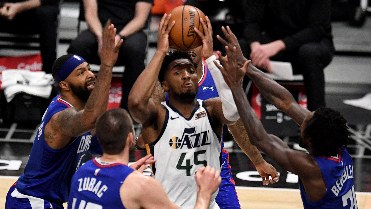 NBA Playoffs Series Odds & Schedule: Jazz Small Favorites vs. Clippers in Round 2 article feature image