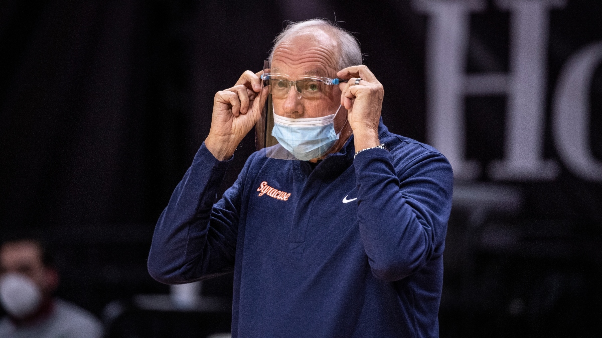 Monday College Basketball Odds, Picks, Predictions for Brown vs. Syracuse: How Sharps Are Betting Today’s Lone Game article feature image
