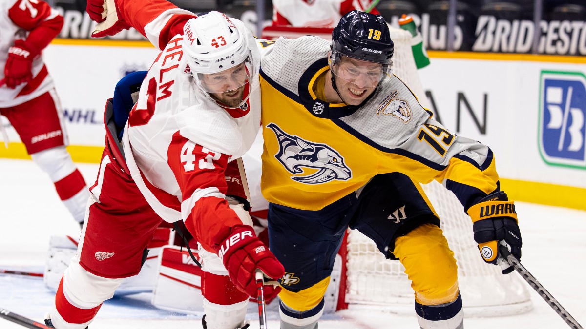 Red Wings vs. Predators NHL Odds & Pick: Take Detroit to Avenge Loss on Thursday (March 25) article feature image