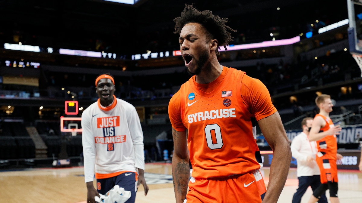 NCAA Tournament Player Props: Oral Roberts vs. Arkansas, Syracuse vs. Houston (Saturday, March 27) article feature image