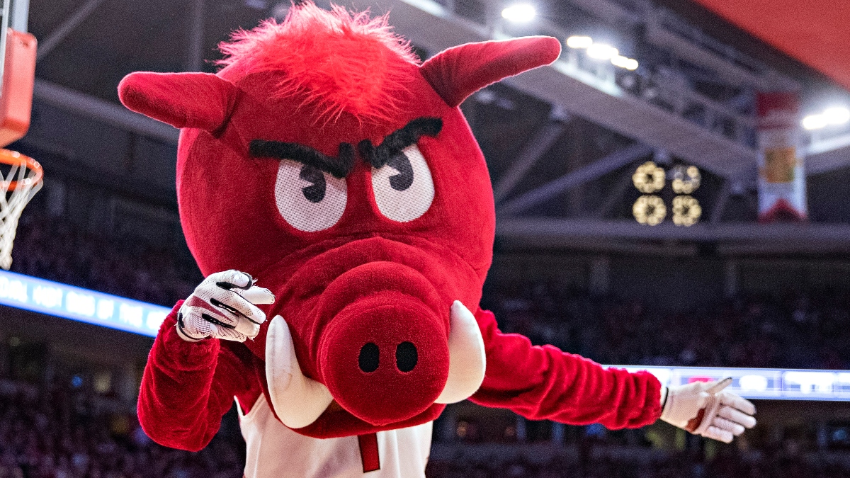 Arkansas vs. Oral Roberts Sportsbook Promos: Bet the Razorbacks at 100-1 Odds! article feature image