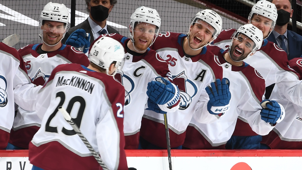 Avalanche vs. Blackhawks Odds, Promo: Bet $20, Win $205 if the Avs Score a Goal, More! article feature image